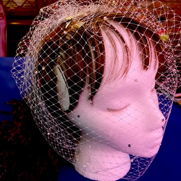 Accessories - Custom Handmade Bird Cage Bridal Veil